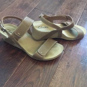 Clark’s Wedge Heel Sandals